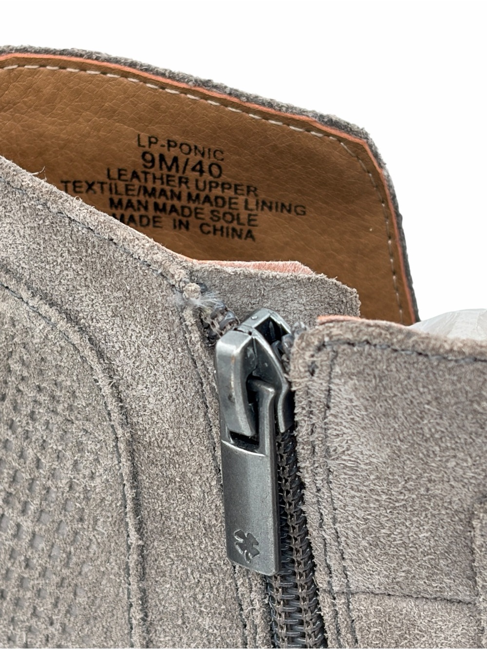LUCKY BRAND Ponic Suede Ankle Bootie - Picture 9 of 12